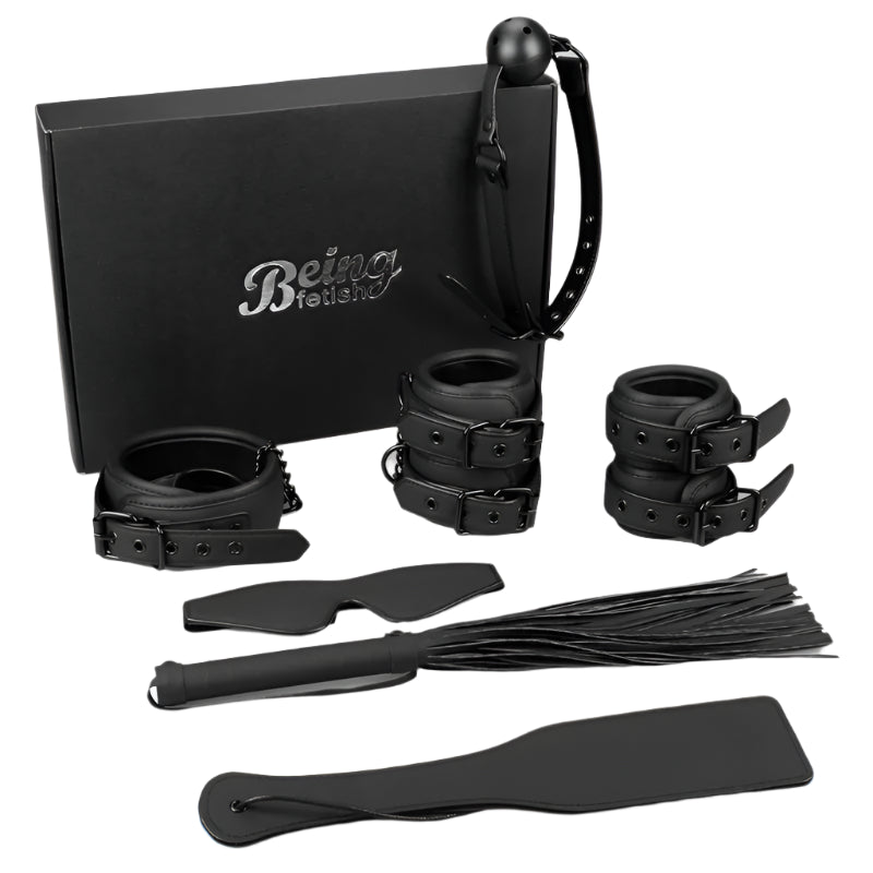 Being Fetish  | Heavy duty 7 Piece Fetish Bondage Kit