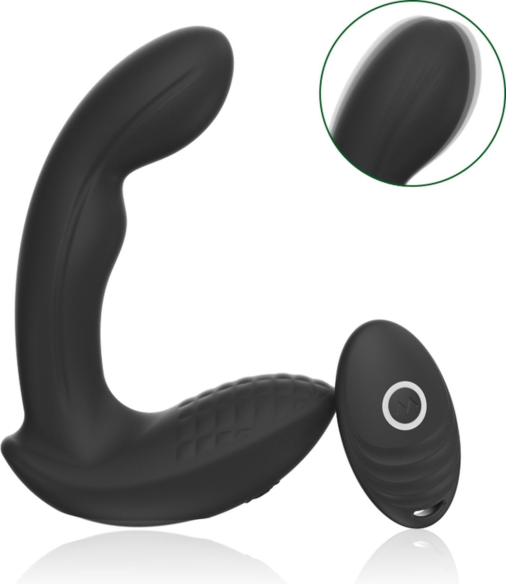 Aaron Prostate Massager | Ergonomic | Enhanced P-Spot | Remote Control