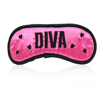 Diva | Pink Eye Mask | Heart Detail Eye Patch