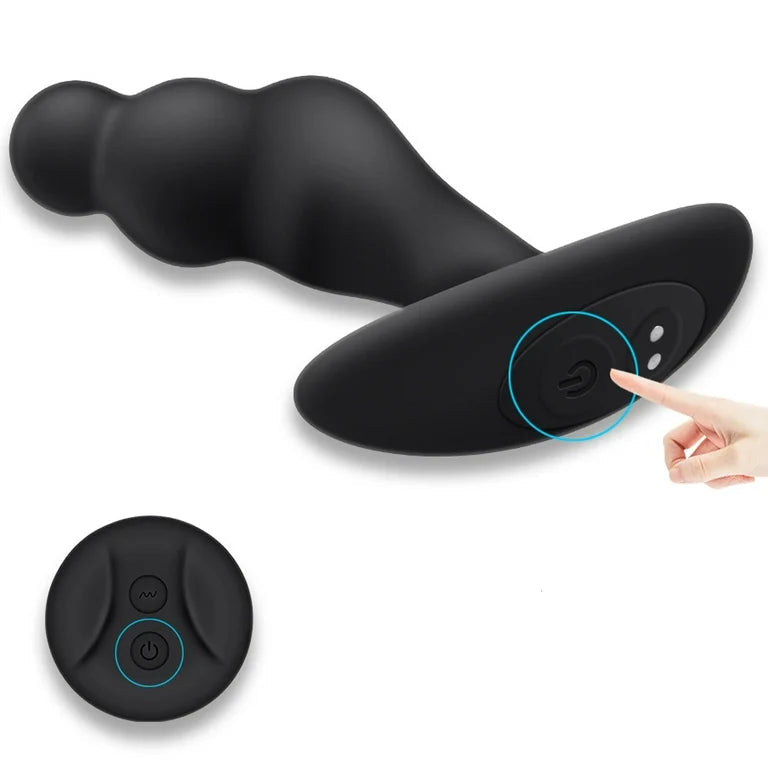 OhhBoy Waterproof  Vibrating Prostate Massager | Soft Silicone |Remote Controlled