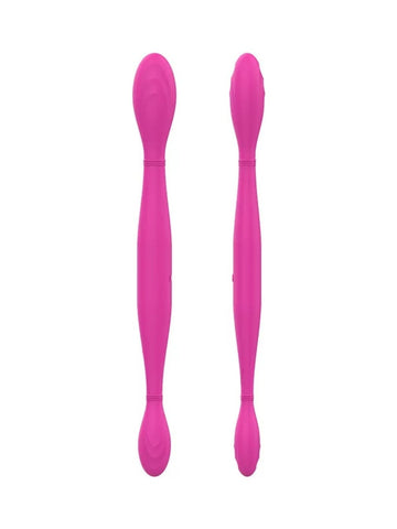 Double Ended Vibrator | Flexible | Pink | 7 Vibration | USB