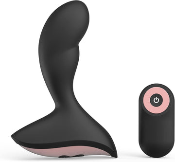 Rechargeable Silicone Prostate Massager | Remote Control | Ergonomic