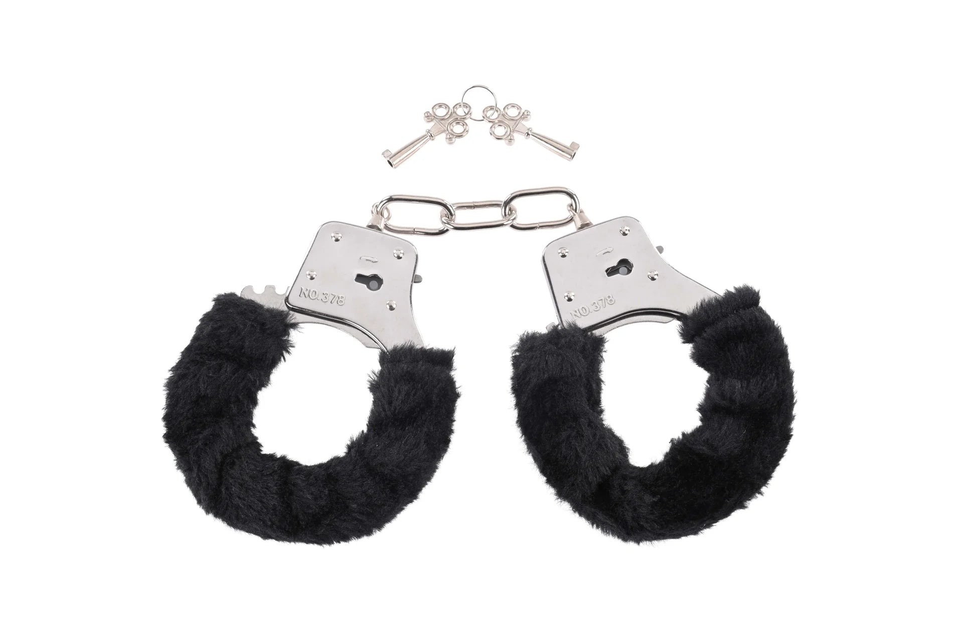 Come Closer Black Furry Cuffs | Fetish | Couples