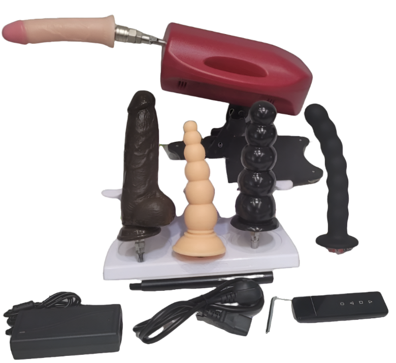 Tommy Gun Silent Thruster | 5 Pack Dildo | Remote | Floor Suction | Mega Thrust 260 Pr/m