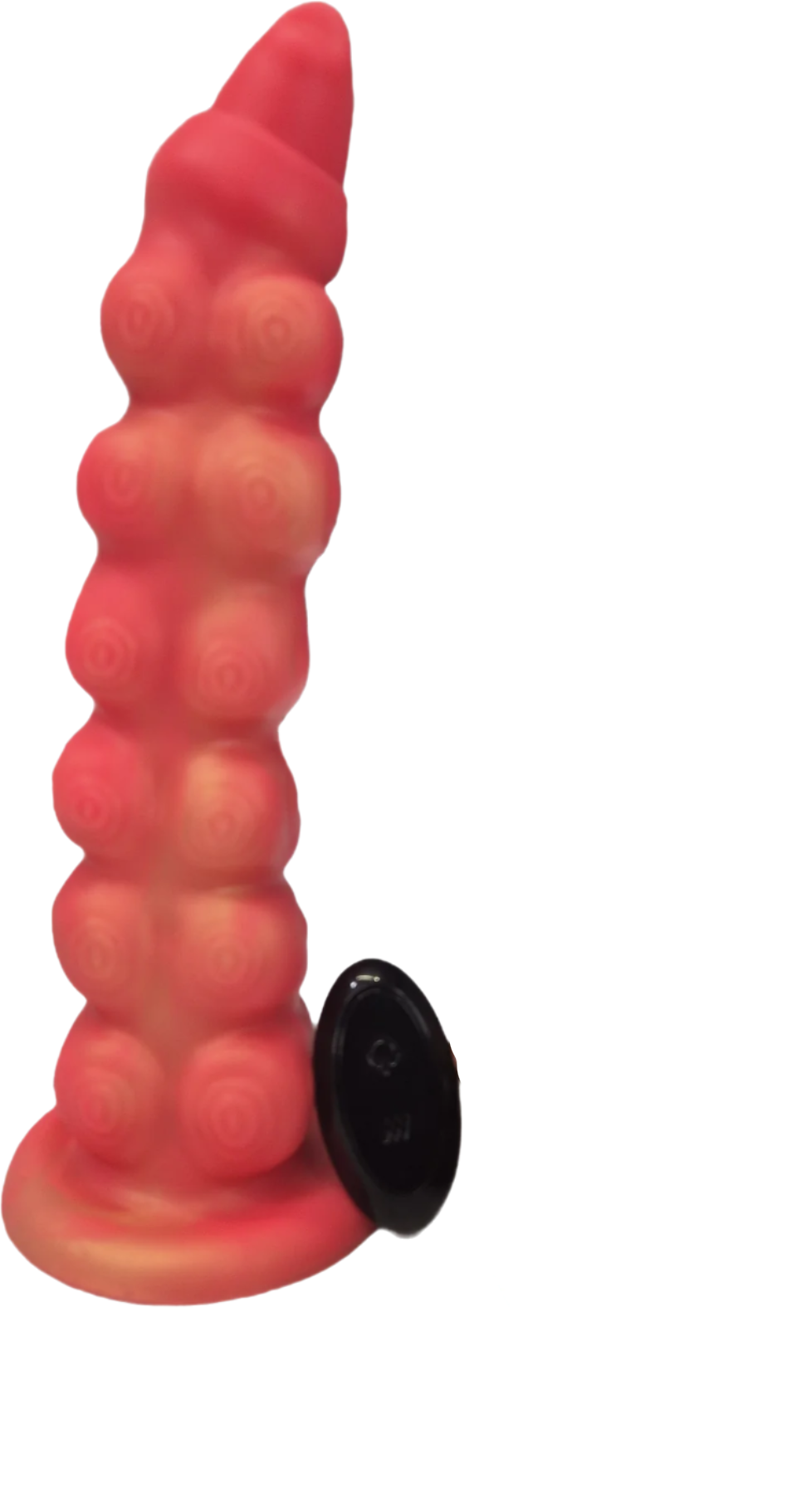 Astropus Tentacle Thrusting 8" | 0.5 Kg Silicone Dildo & Vibrator | Coral Pink | USB