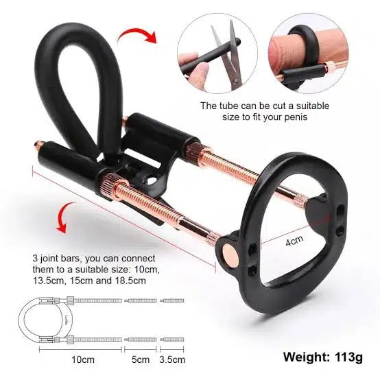 Max Fit Gold Premium | Penis Extender | Increase Length | Correct Curvature