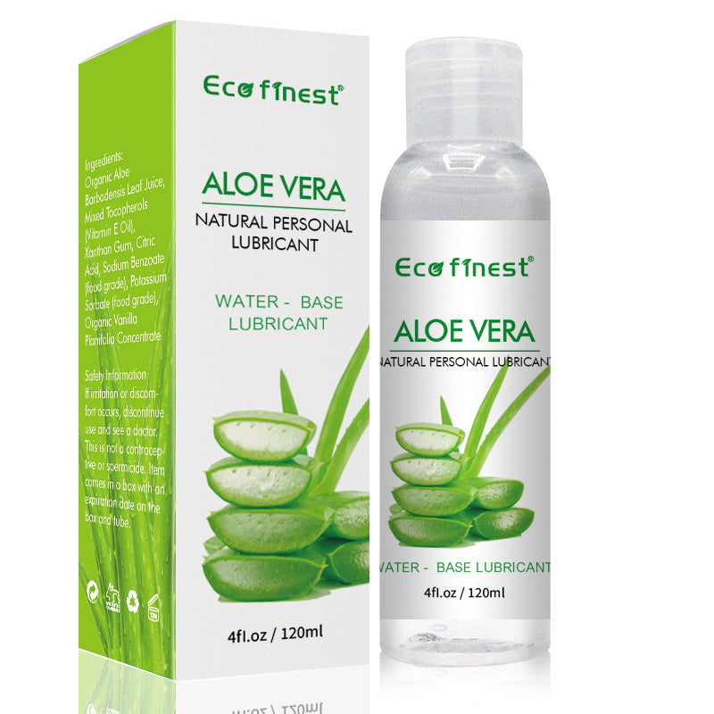 Natural And Organic Aloe Vera Lubricant | Water Base | 120ml