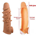 Penis Sleeve Flesh Skin | Extender | Stretchy | Realistic Penis Enlarg…