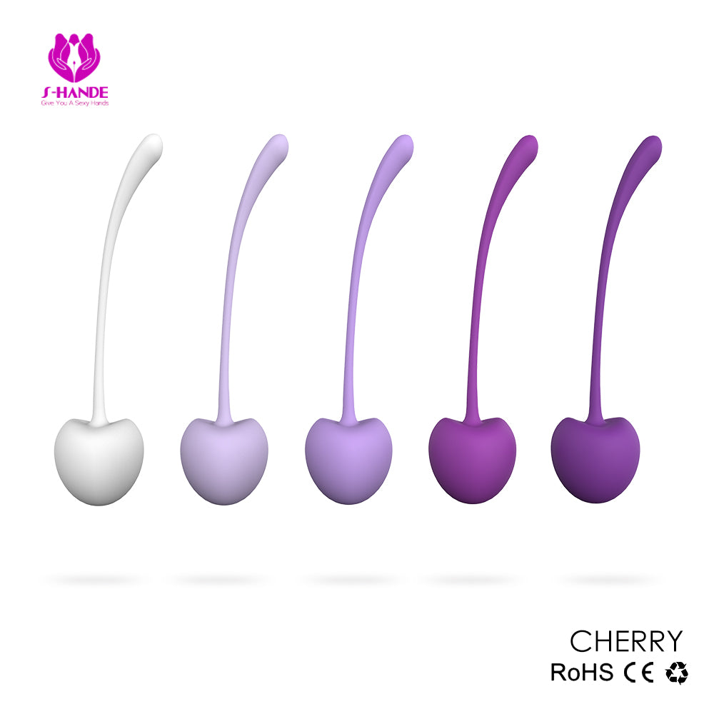 Shibari Pleasure Cherry Kegel Balls 5 Pack Multi