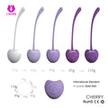 Shibari Pleasure Cherry Kegel Balls 5 Pack Multi