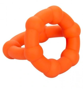 Alpha Liquid Silicone | All Star Orange Ring | Stretchy & Comfortable