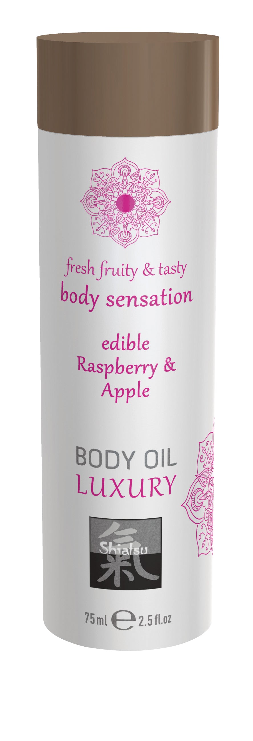 SHIATSU Edible body oil | Raspberry & Apple | 75ml