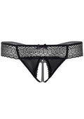 Daring Roxanne | Crotchless | Embroidery | 4 Way Stretch