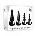 4 Piece Anal Plug Kit