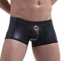 Rubber Boxer | Jiang Collection | Stretch | Black shine