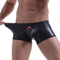 Rubber Boxer | Jiang Collection | Stretch | Black shine