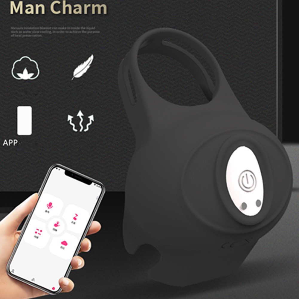 The Smart Cockring | Vibrator | Strap App | USB