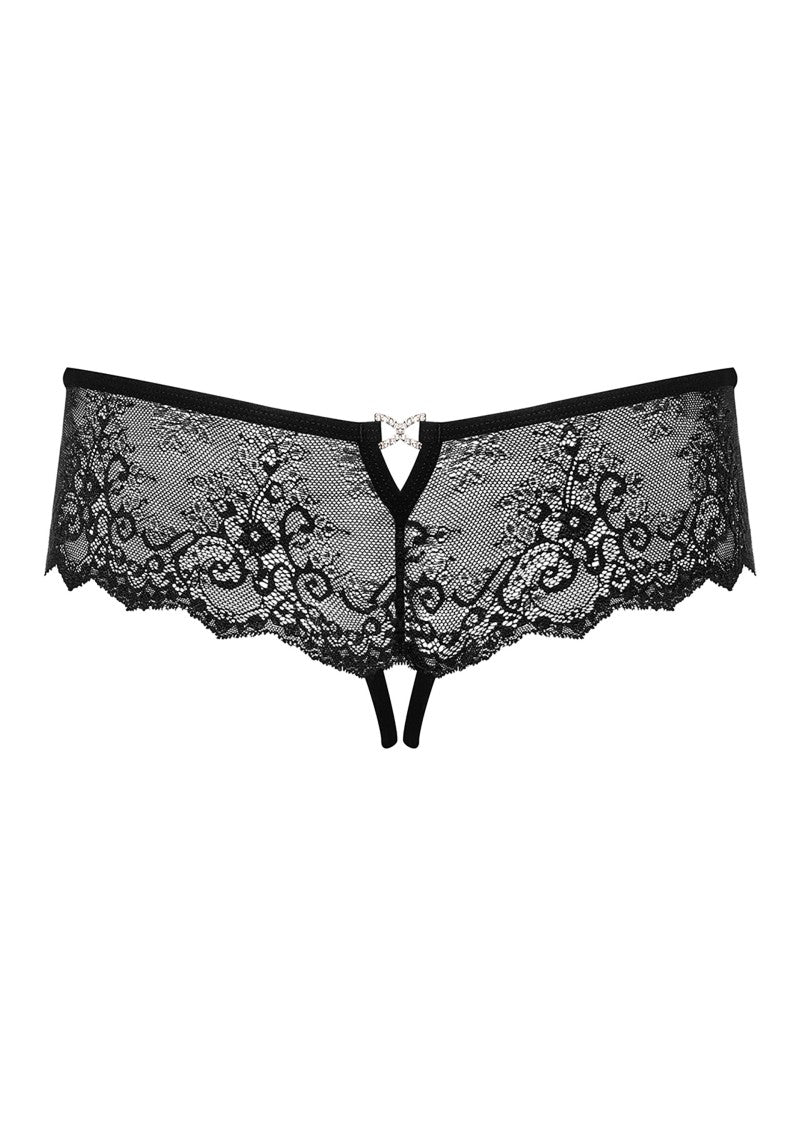 Obsessive Merossa Crotchless Panties | Lace l Panty l Crouch less l Multistretch