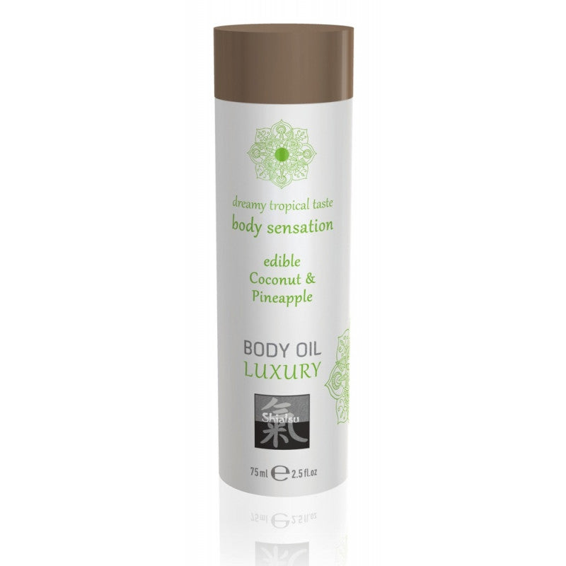 SHIATSU Edible body oil | Coconut & Pineapple | 75ml