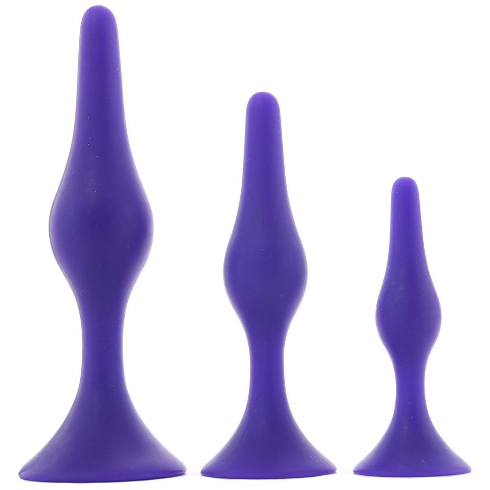 Booty Call Booty Trainer Kit | Purple | Anal Butt Plug Probe Set