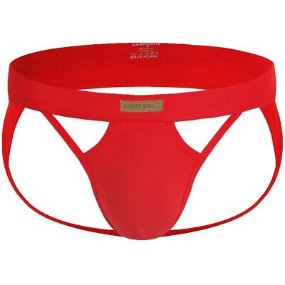 Karen Space Cotton Spandex Jockstrap | Stretch | Red | Airy Comfort