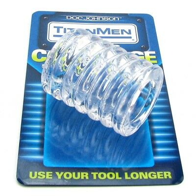 TitanMen Cock Cage | Dock Johnson | Clear